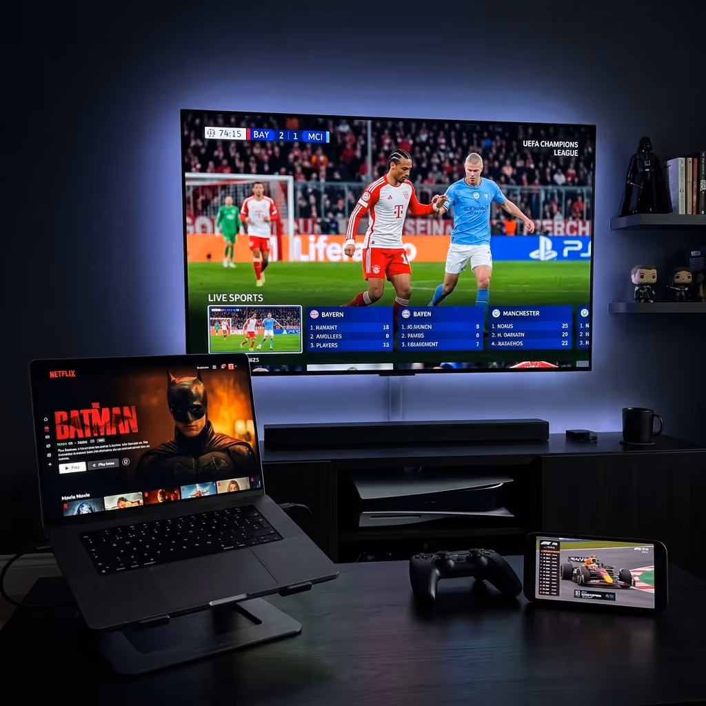 IPTV UK Compatible Devices - Firestick, Smart TV, Android, iOS & PC
